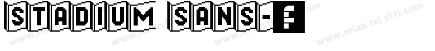 Stadium Sans字体转换
